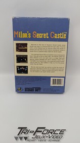 Milon's Secret Castle Nintendo Nes W/ Box No Manual, Tested ! Free Shipping