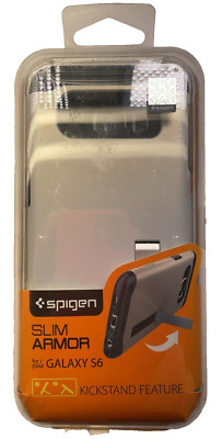 Spigen Schlanke Rüstung Gehäuse Mit / Kickstand für Samsung Galaxy S6 2015 -