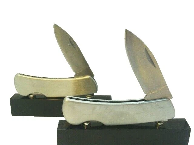 Lot Collectible Folding Knives 2 Blades