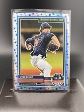 2023 Panini Stars & Stripes Ryan Bruno  Prizm Stars Parallel 63 Team USA
