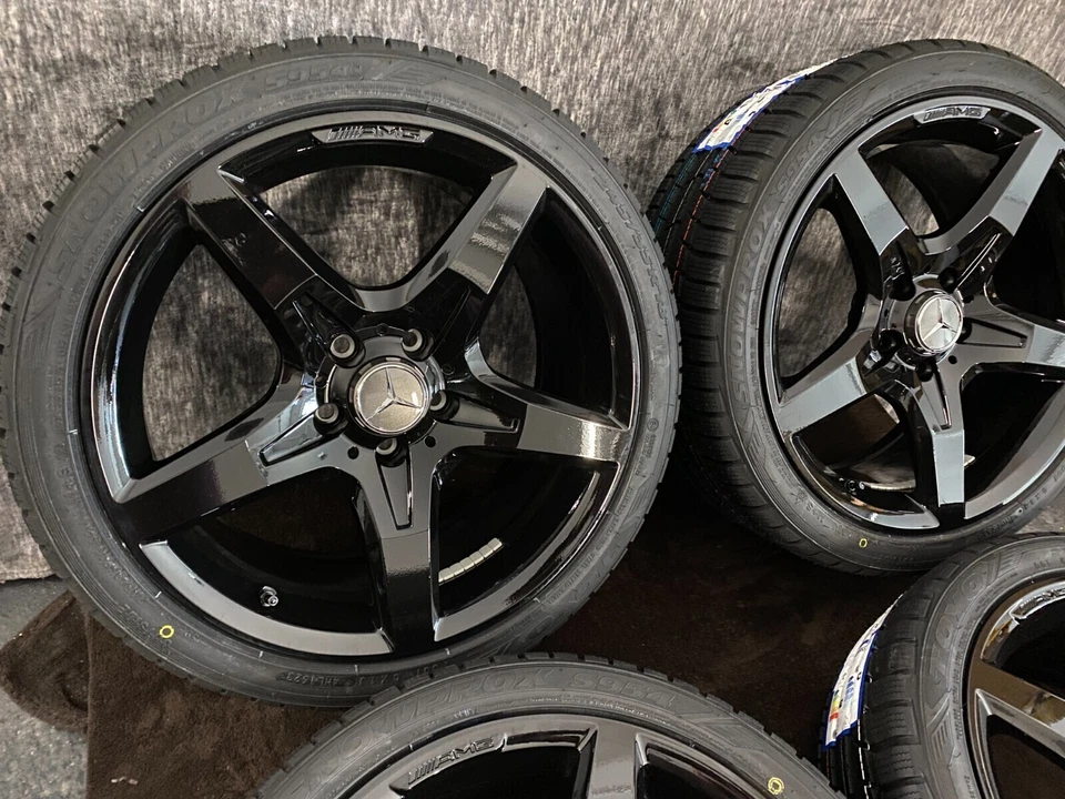 AMG Felgen 18" Winterräder Winterreifen Mercedes SLC SLK R172 R171 W204 W207 - Bild 2 von 4