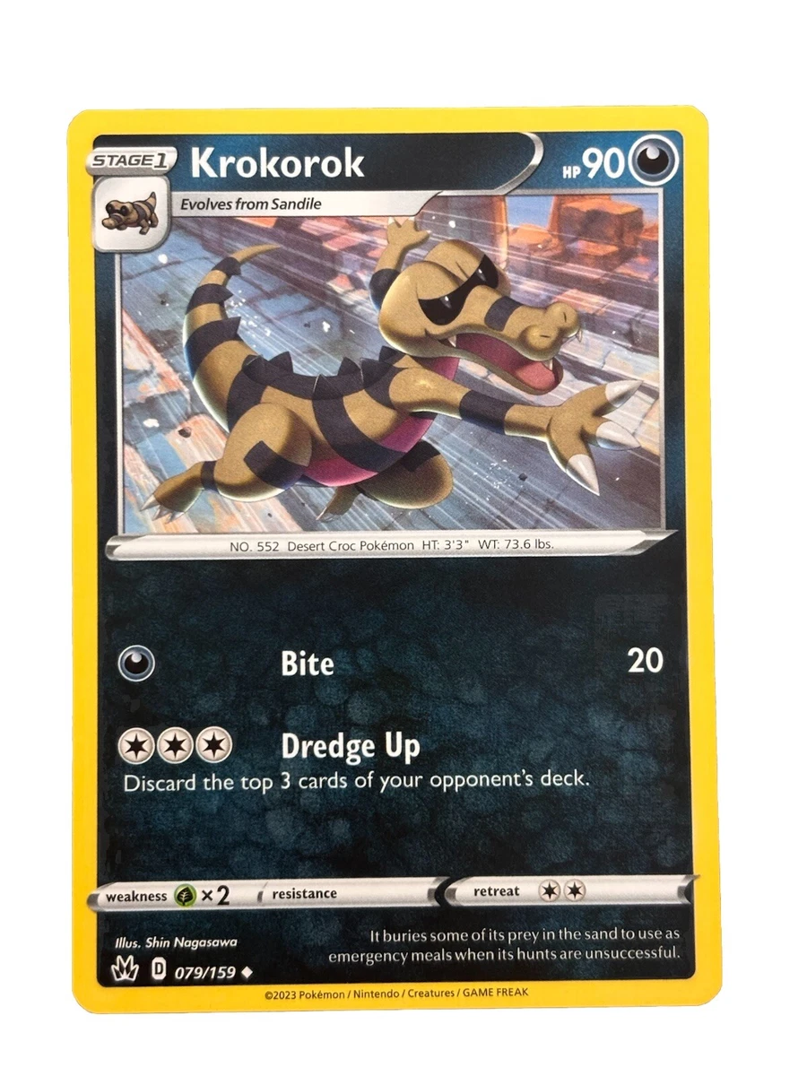 Krokorok Pokmon TCG Cards for sale | eBay