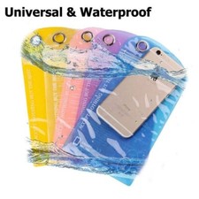 Waterproof cell phone cover case Medium. Perfect For Rain, Dust And Sand 