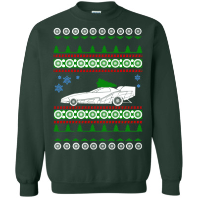Drag Racing Funny Car Ugly Christmas Sweater sweatshirt