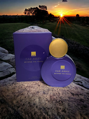 Avon FAR AWAY BEYOND THE MOON Damen Parfum Spray Sandelholz Vanille Kirsche Top