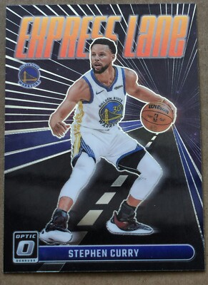 2023-24 Donruss Optic Express Lane #25 Stephen Curry Golden State Warriors