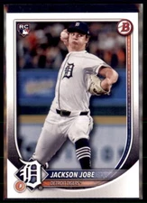 2025 Bowman Paper Jackson Jobe Detroit Tigers (RC) #50  5 Card Lot