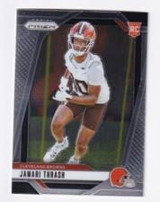 2024 PANINI PRIZM FOOTBALL JAMARI THRASH ROOKIE CARD 340. rookie card picture