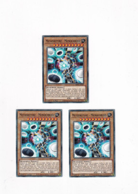 YuGiOh Playset PHHY-DE029 Meteorsturz Monochroid Common 3x