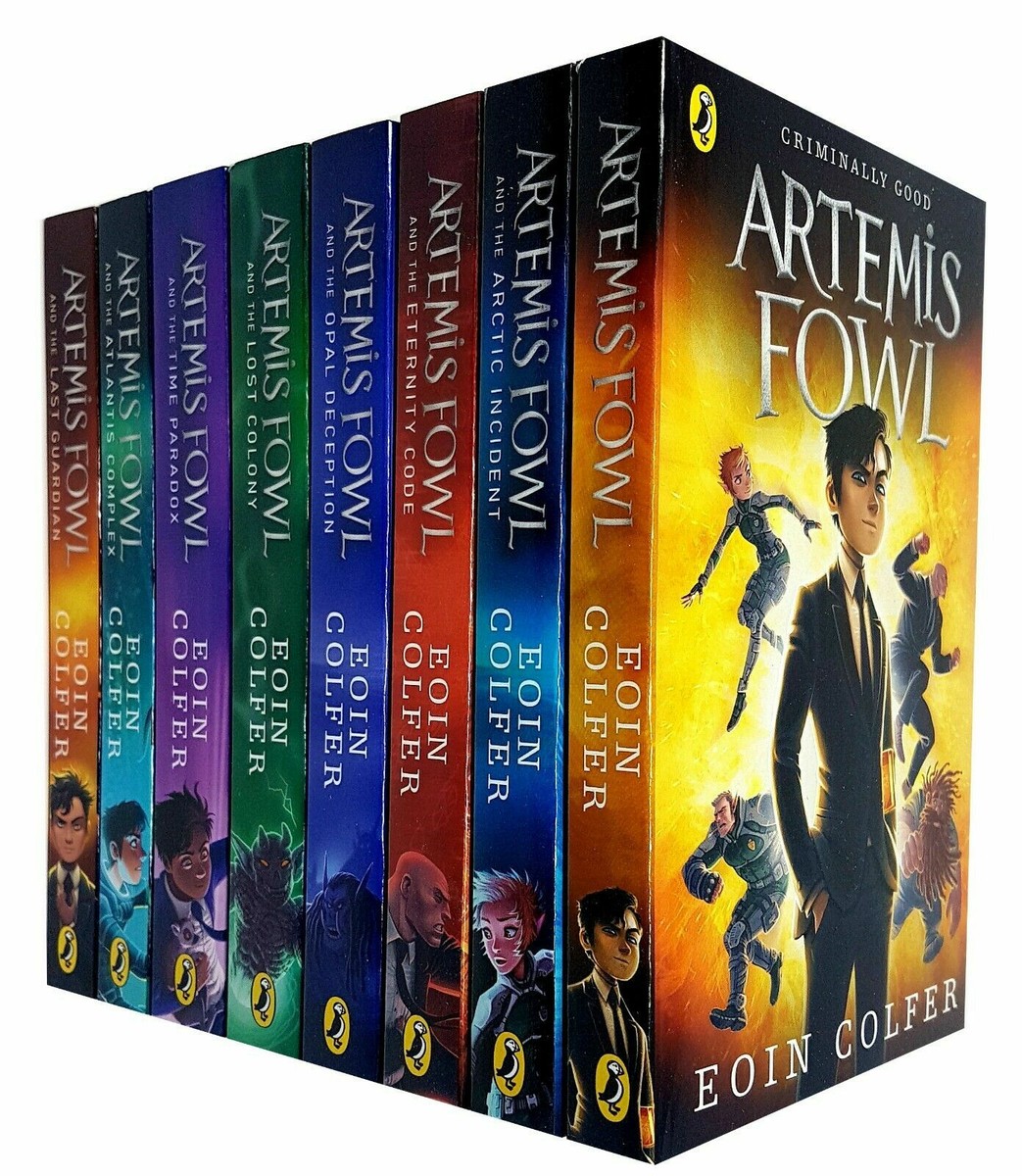 Artemis Fowl Series 8 Books Collection Set - Eoin Colfer Paperback
