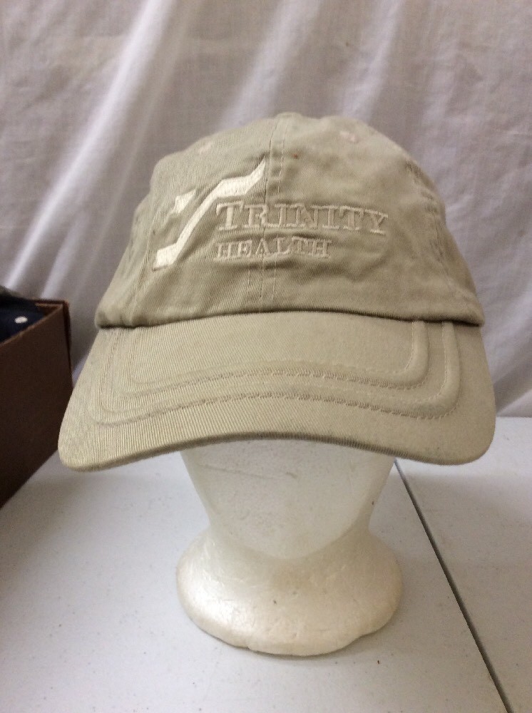 trucker hat baseball cap Vintage Hook & Loop TRINITY HEALTH