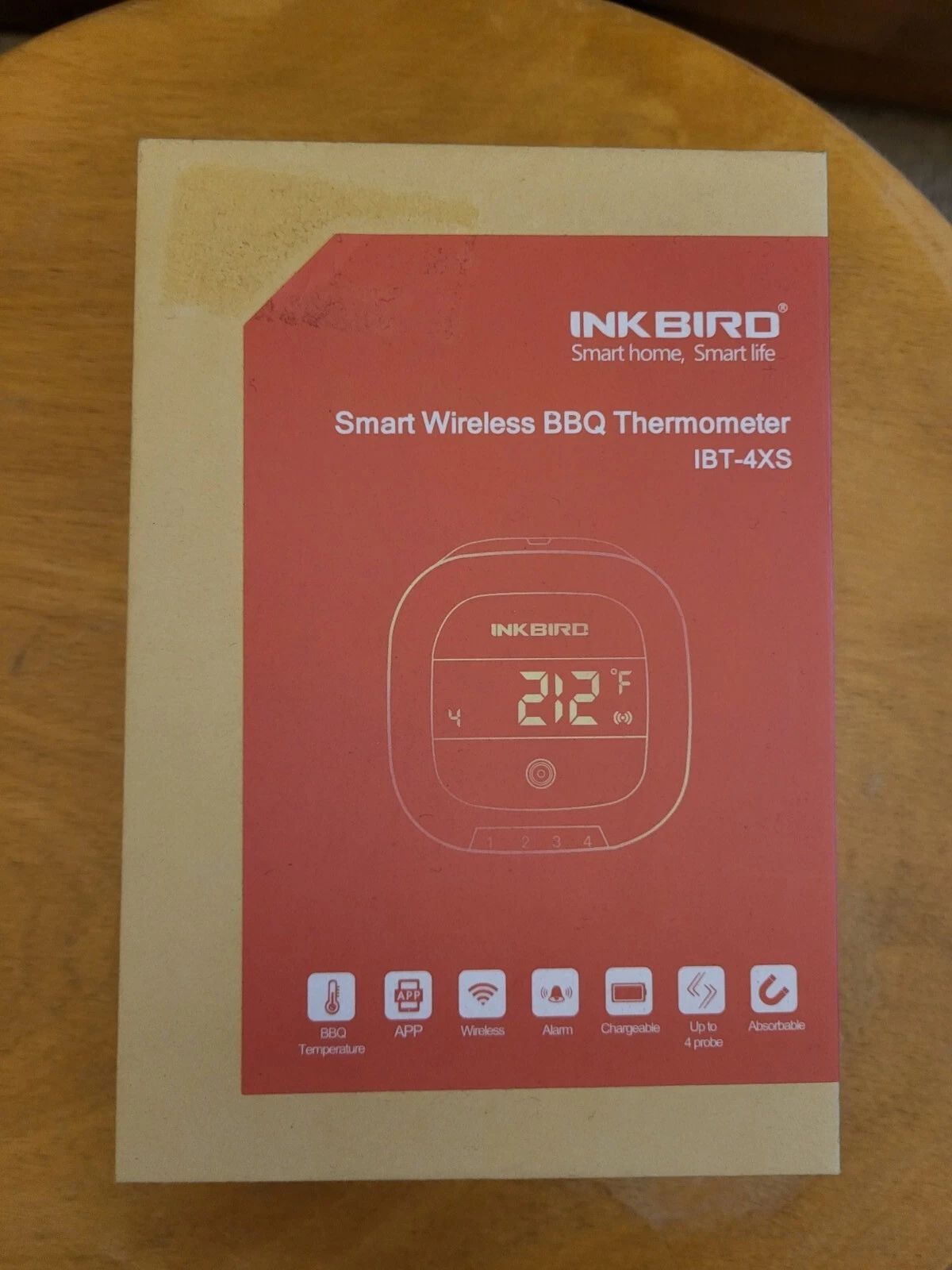 Inkbird Wireless Meat Thermometer BNIB