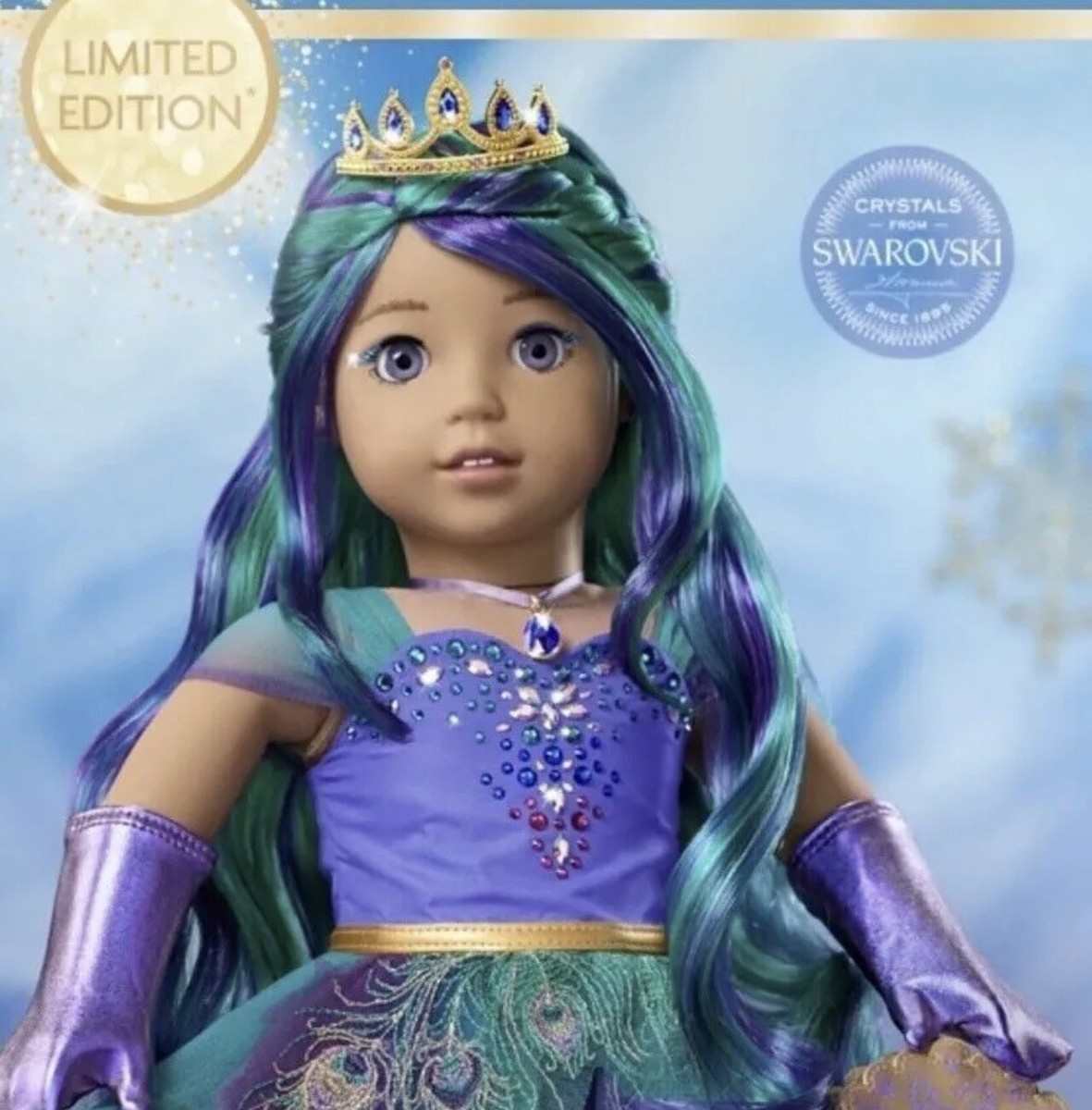 American Girl 2022 Sapphire Splendor Swarovski Collector Doll