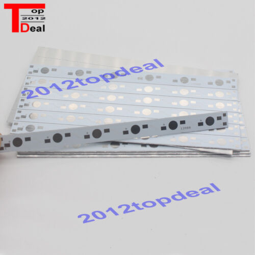 10pcs 140mm x 16MM Aluminium PCB Circuit Board for 6 x 1w,3w,5w LED in Series - Picture 3 of 3