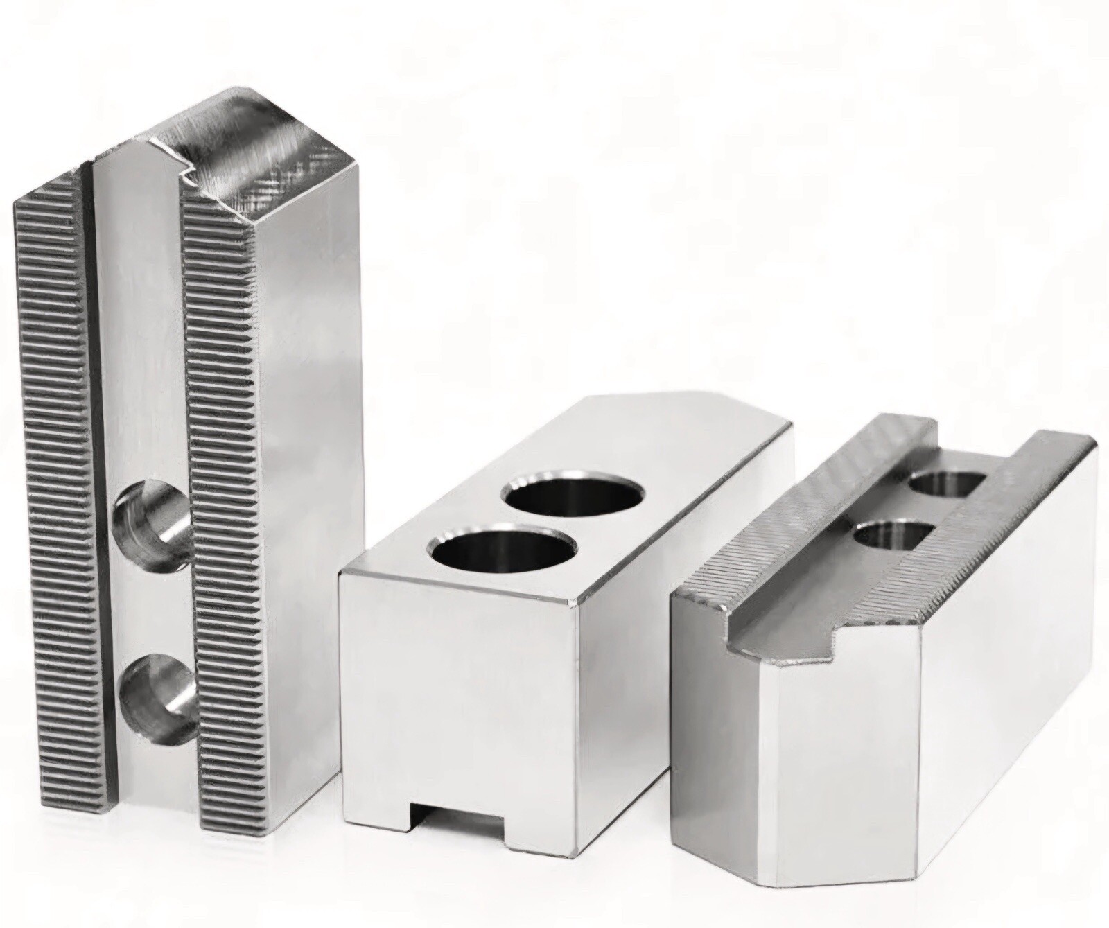 1.5 Tall Set Of 3 Pieces USST KT-8150P Steel Soft Chuck Jaws