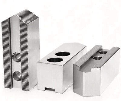 Soft Jaw Set (3 Pcs) For 6" Kitagawa B206 Samchully Chuck - Foto 11