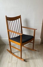 Danish Arne Vodder Denmark Rocking Chair Danish
