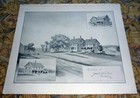 Samuel H. Dow Residence - Bagleys, New Hampshire Antique Art Print (1892)