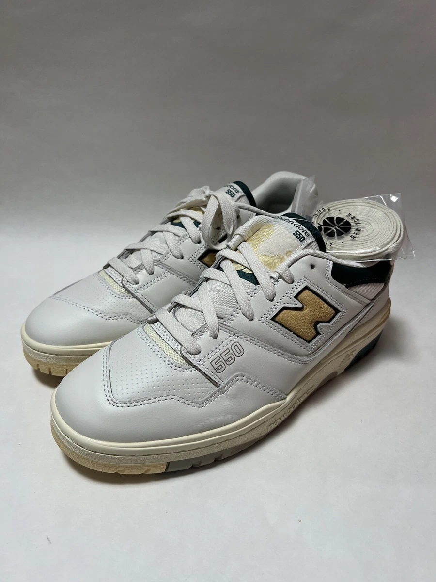 Size 9.5 - New Balance 550 Aime Leon Dore ALD Green Yellow