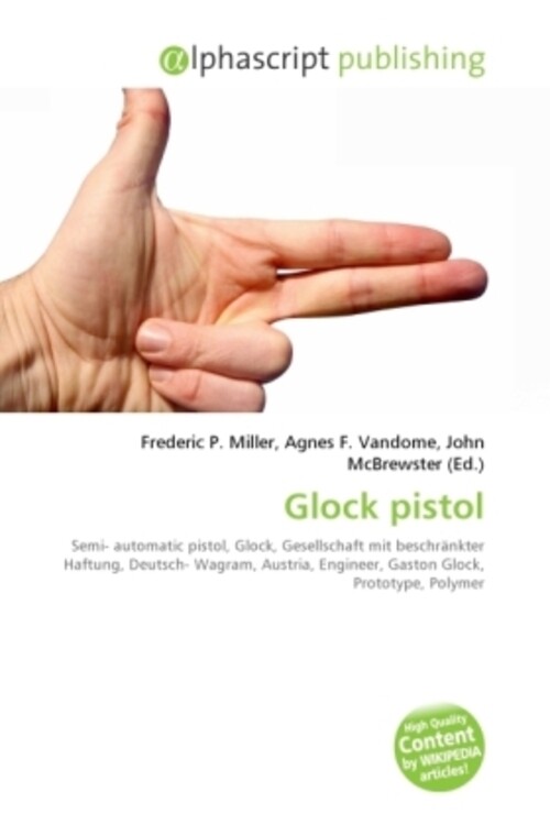 Frederic P. Miller (u. A.) | Glock Pistol | Taschenbuch | Englisch