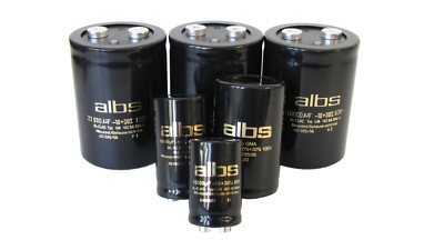 albs High-End Audio Grade Elko Elektrolytkondensator Capacitor radial Long Life