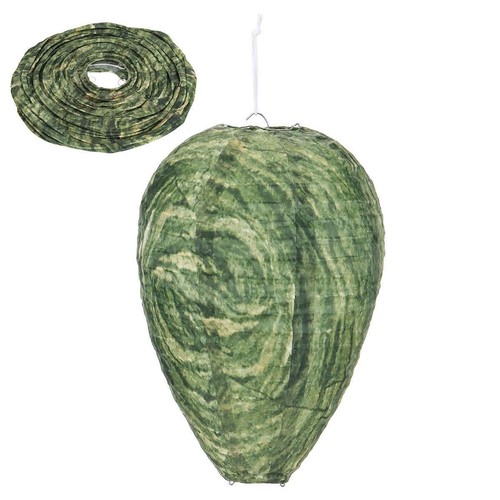 1-2Pack Fake Wasp Nest Decoy Outdoor Waterproof Fake Hornets Nest Hanging Fabric - Picture 13 of 15