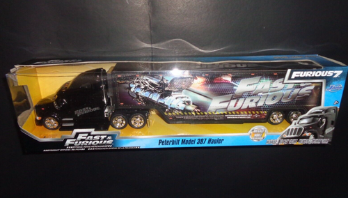 JADA PETERBILT MODEL 387 HAULER FAST & FURIOUS 15" (38cm) **BRAND NEW & VHTF**