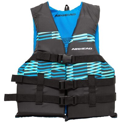 Airhead Element Nylon Life Jacket Vest Youth 3009203ABKTL