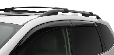 Genuine Subaru Side Window Deflectors / Vent Visors For 2014-2018 Forester — OEM Part F0010SG600