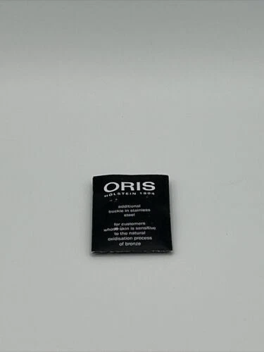 Oris Two-Piece Strap Stainless Steel Wristwatch Bands