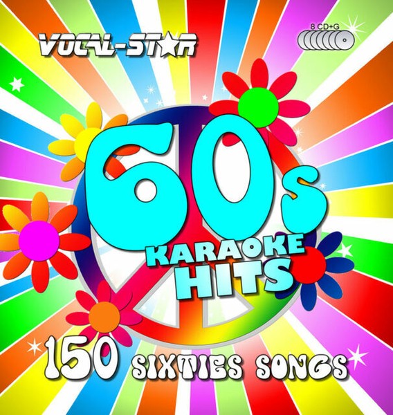 VocalStar 60s Sixties HUGE Karaoke Hits CDG CD G Disc Set 40 Songs