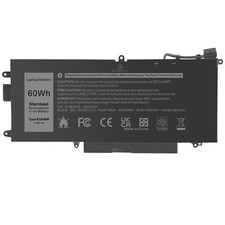   NEW 60WH K5XWW BATTERY FOR DELL LATITUDE 5285 5289 7389 7390 2-IN-1 725KY N18GG