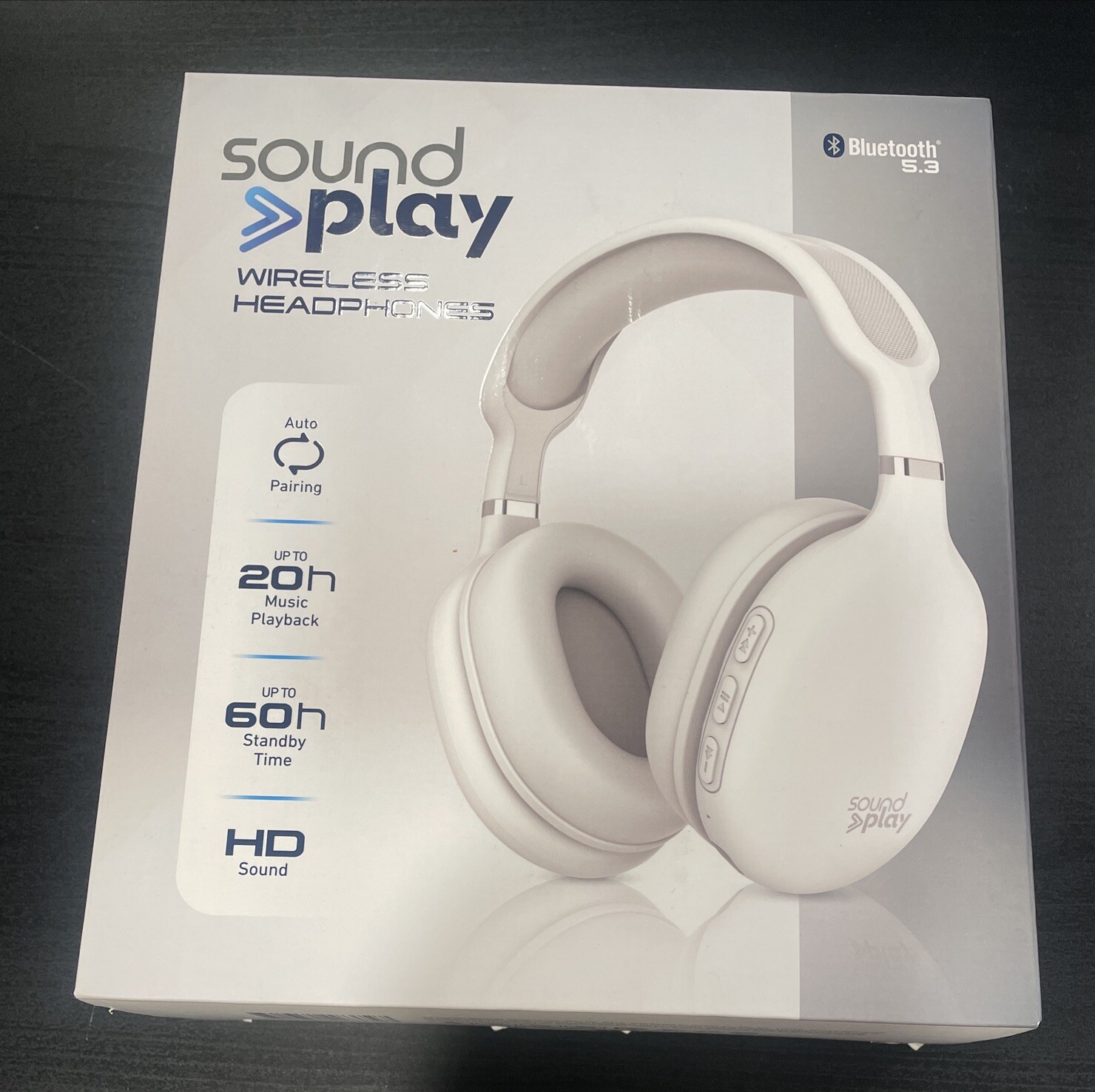 Tzumi Headphones Soundplay Wireless Over Ear Headphones Bluetooth New In Box-image