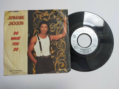 SP Vinyl 45T Jermaine Jackson ''Do what you do'' EM 1984