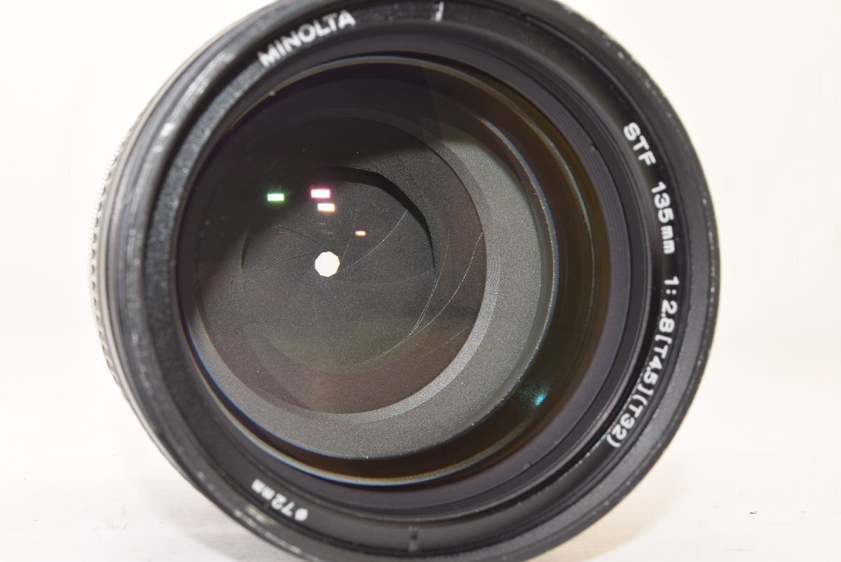 MINOLTA STF 135MM F2.8 [T4.5] LENS SPECIALIZED FOR SMOOTH