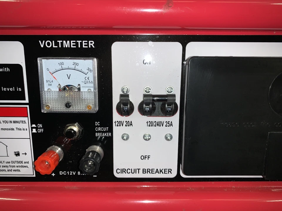 Gentron портативный генератор - GG7500, 7500 Вт, электрический стартер новый в коробке - Изображение 3 из 3