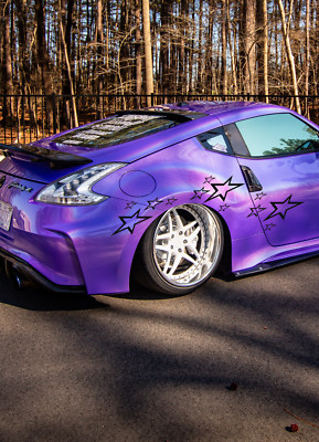 JDM y2k Star Livery 15 Pack -2'' to 6''- / Holographic, Oil Slick, Pearl, Glitter