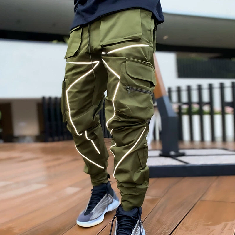 Men Casual Cargo Combat Pants Work Trousers Multi Pockets Army Military  Tactical Bottoms | Fruugo ZA