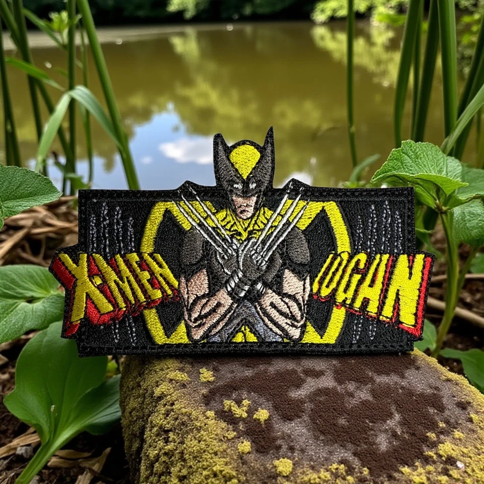 X-Men Wolverine Embroidery Patch 2.54" X 4.50" - Image 2 of 4