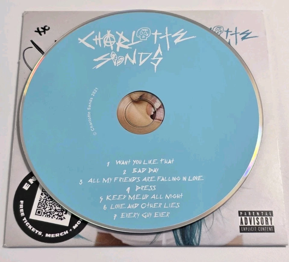 Charlotte Sands SIGNED Love & Other Lies CD 2022 Emo Pop Rock Mini-Album EP - Image 3 of 4