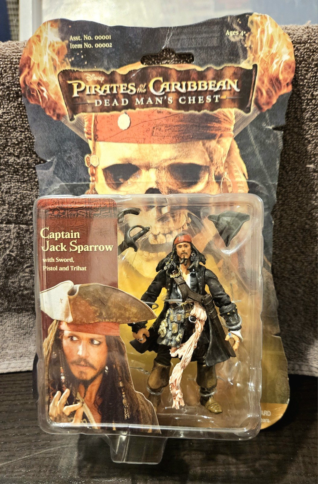 Pirates of the Caribbean Dead Man's Chest Captain Jack Sparrow Action Figure