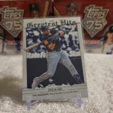 2026 Topps 2025 Greatest Hits #GH-8 Cal Raleigh Seattle Mariners