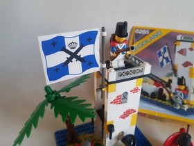 LEGO 6265 Sabre Island complete incl box & instructions 1989 Governor's Bastion