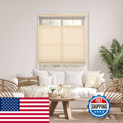 Dez Furnishings Cordless 1.5 Light Filtering Top Down Bottom Up Cellular Shade