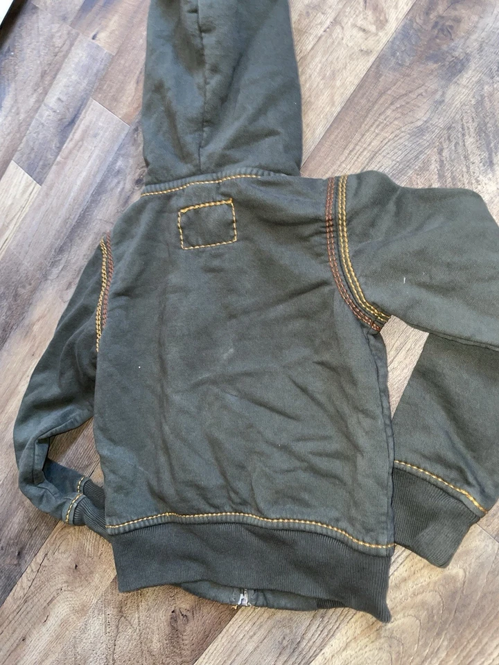 Chaqueta con capucha True Religion pequeña (talla 6) con cremallera completa para niños $99 Foto 4 de 4