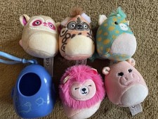 Squishmallow Squishville Mixed Plush 2" LOT Of 5