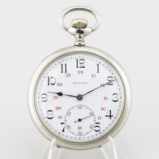 Orologio tasca - Zenith Grand Prix 1900 - Metal Blanc - vintage inizio Novecento