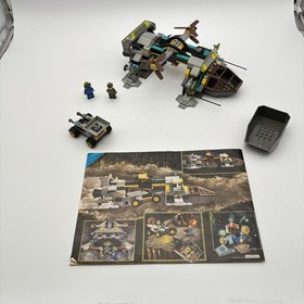 LEGO Rock Raiders Tunnel Transport 4980 Not Complete Has Figs & Instructions