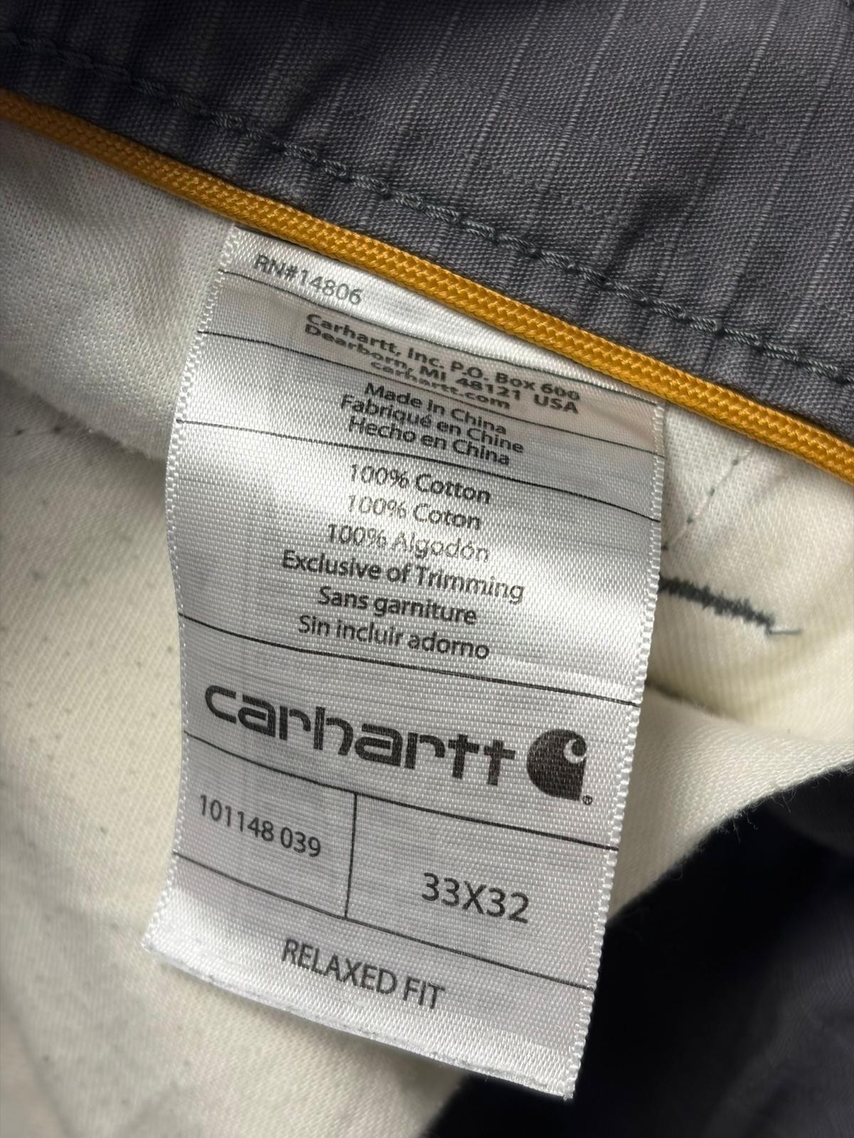 Carhartt Carpenter Rare Vintage Faded Pants Streetwear Y2K Style (J-1114) image 4