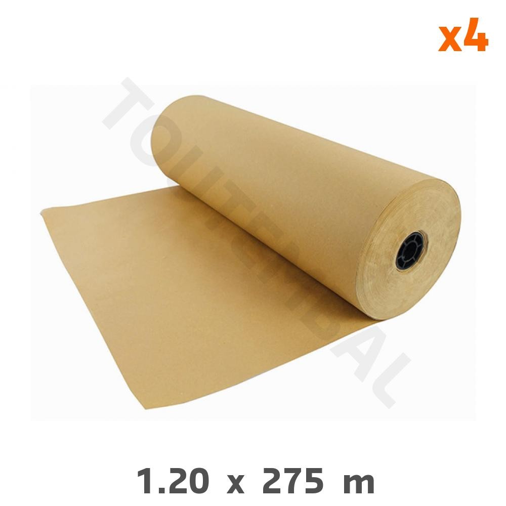 Papier de calage macule absorbant et résistant de 120cm pour calage de marchandise